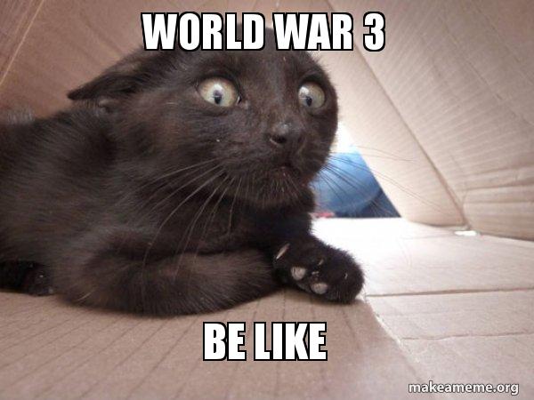 Saat Milenial Menghadapi Isu Perang Dunia Ketiga dengan Meme
